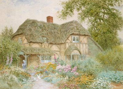 Un cottage nel Surrey da Arthur Claude Strachan